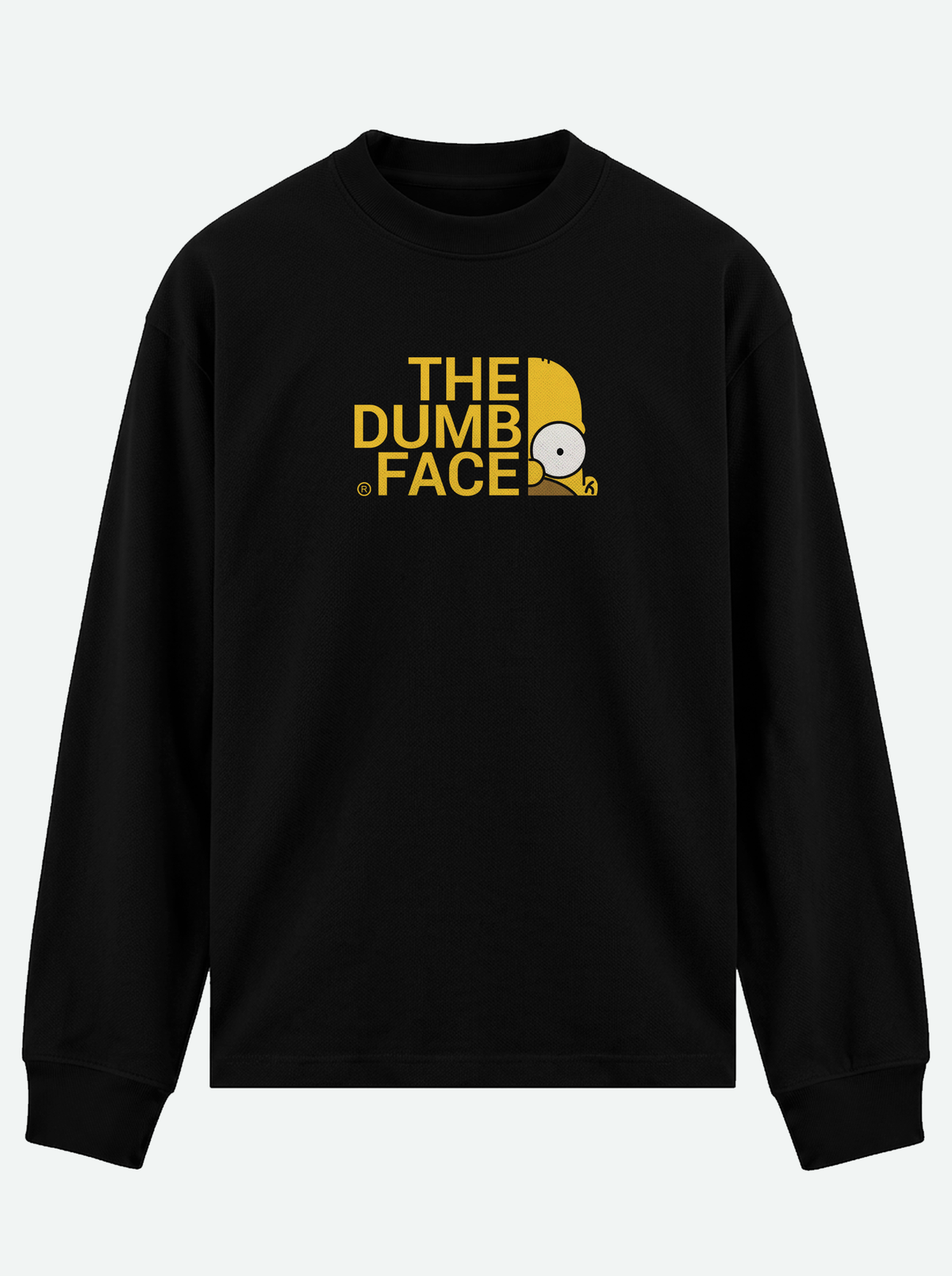 THE DUMB FACE Premium Unisex Long-Sleeve Tee