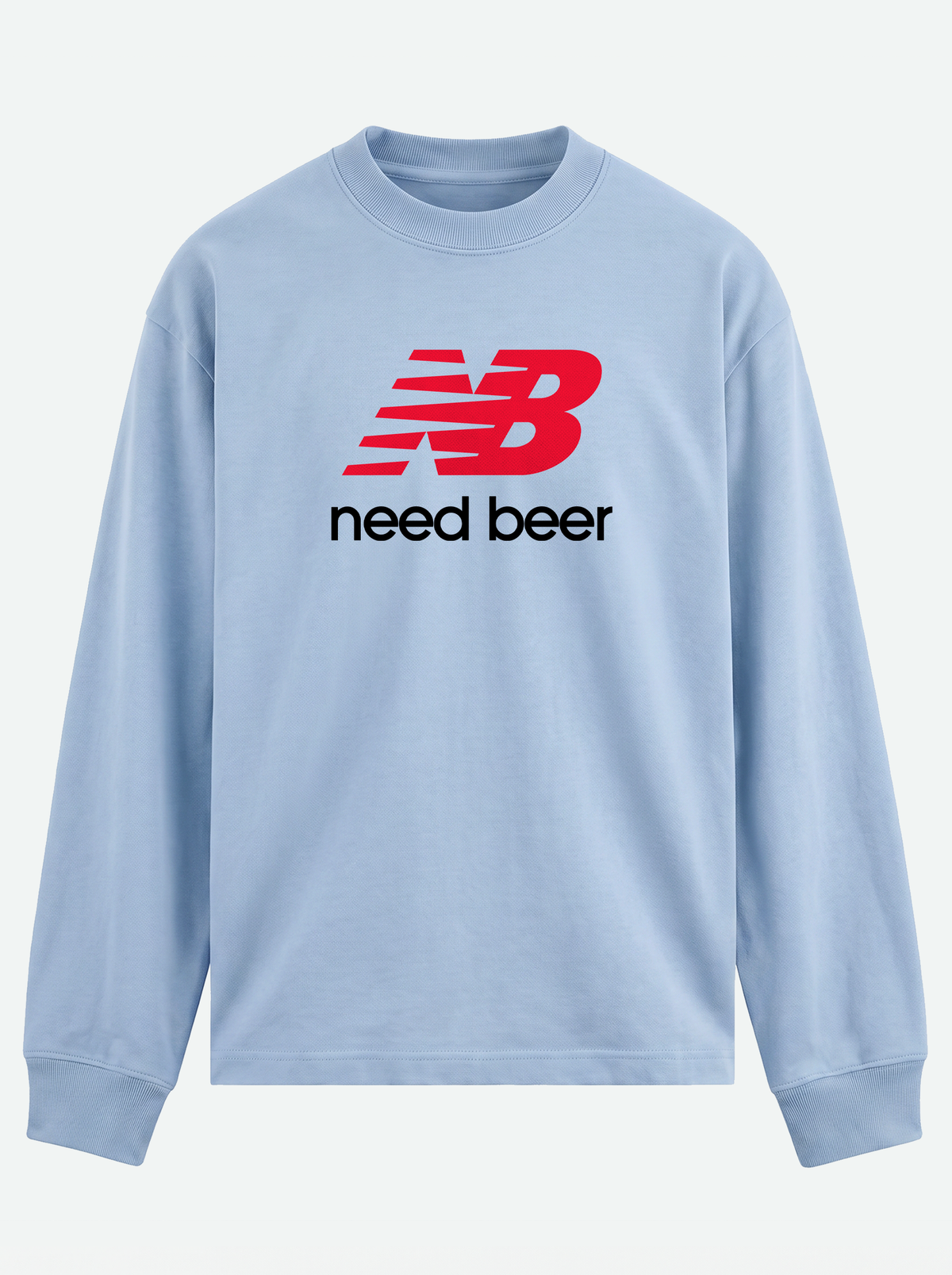 NEED BEER  Premium Unisex Long-Sleeve Tee