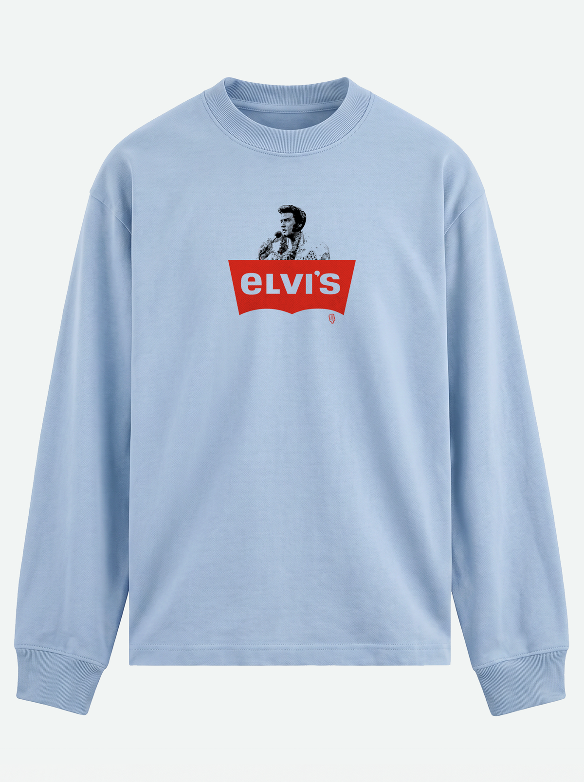 ELVI'S or LEVI'S?  Premium Unisex Long-Sleeve Tee
