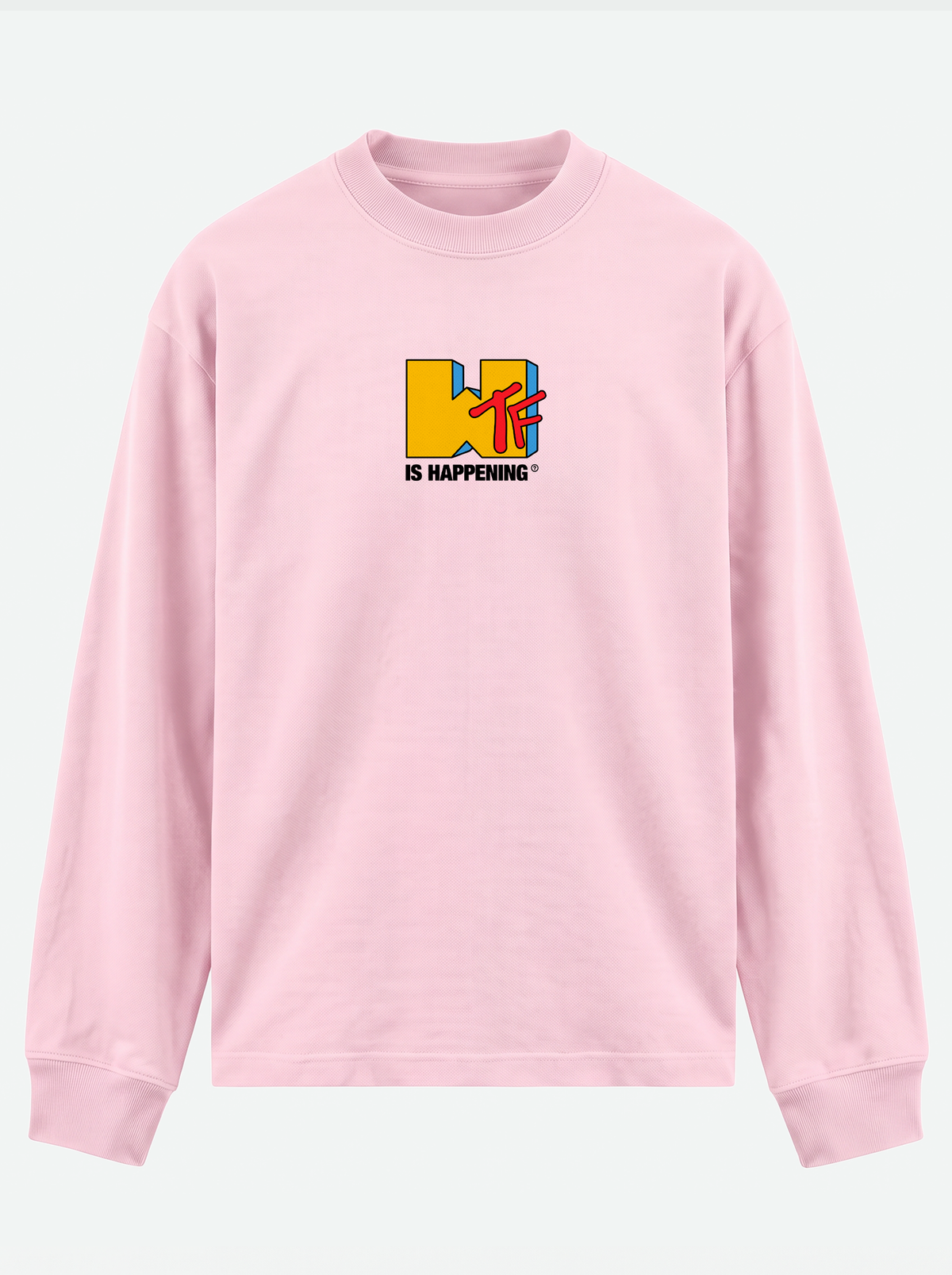 WTF IS HAPPENING? Premium Unisex Long-Sleeve Tee