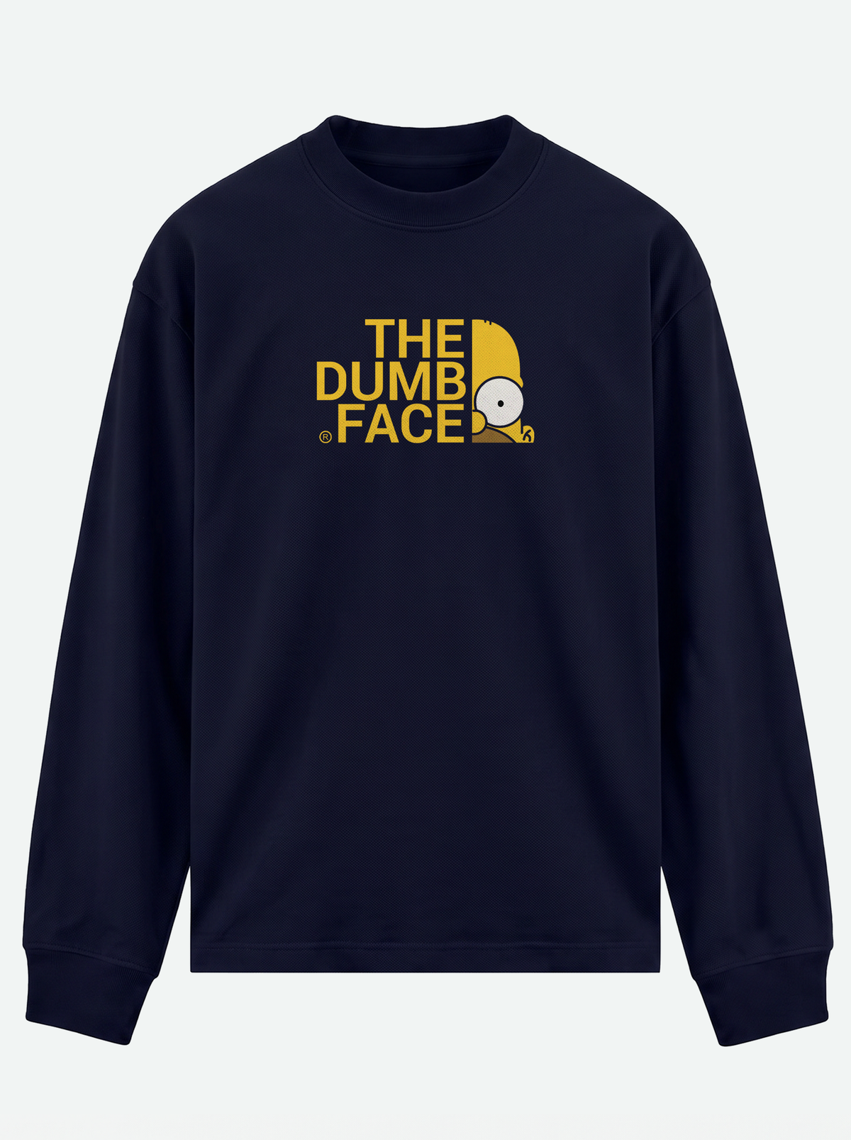 THE DUMB FACE Premium Unisex Long-Sleeve Tee