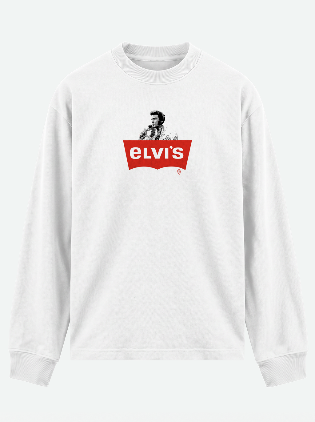ELVI'S or LEVI'S?  Premium Unisex Long-Sleeve Tee