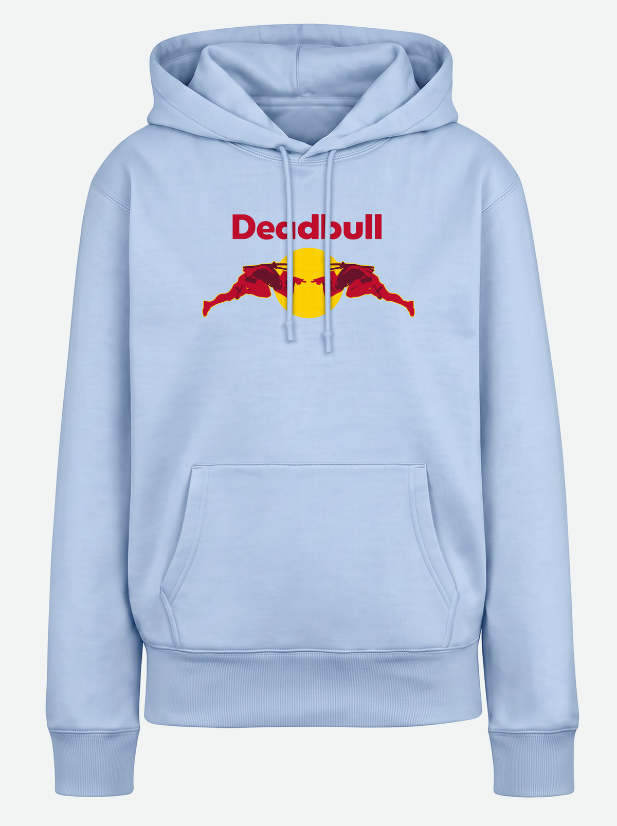 DEADBULL Premium Unisex Hoodie - Light Blue