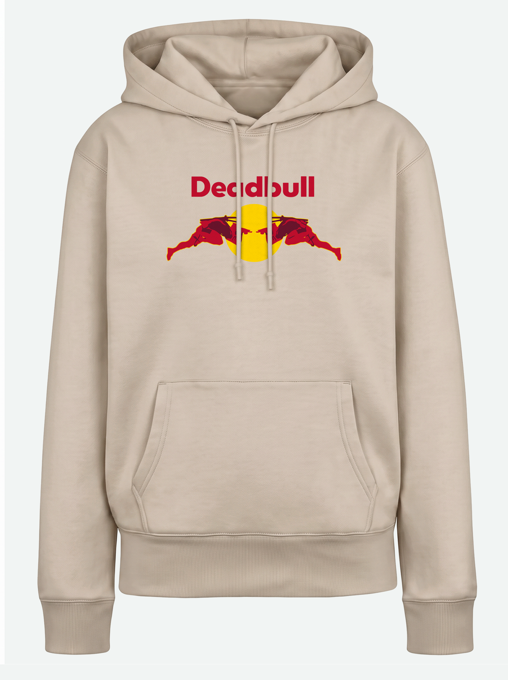 DEADBULL Premium Unisex Hoodie - Sand
