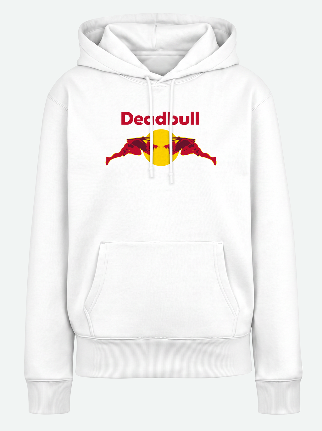 DEADBULL Premium Unisex Hoodie - White