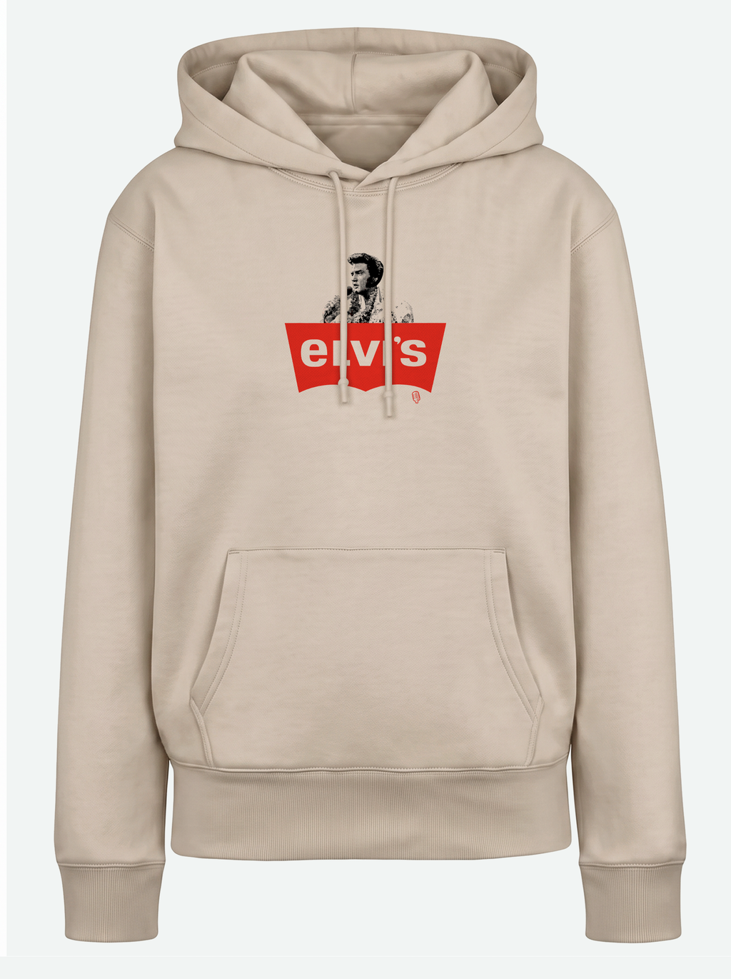ELVI'S or LEVI'S? Premium Unisex Hoodie - Sand