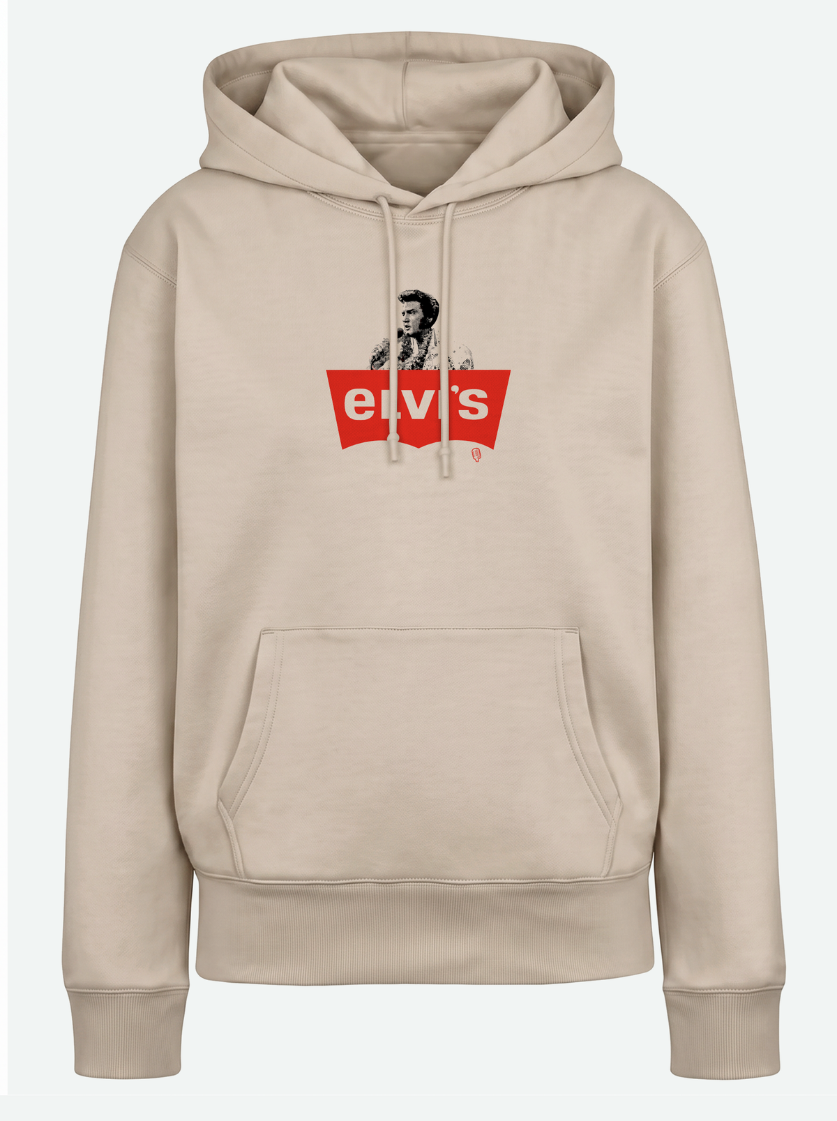ELVI'S or LEVI'S? Premium Unisex Hoodie - Sand