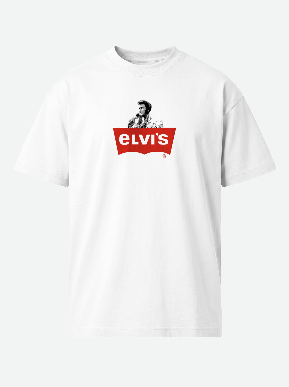 ELVI'S? or LEVI'S? Premium Unisex T-Shirt - White
