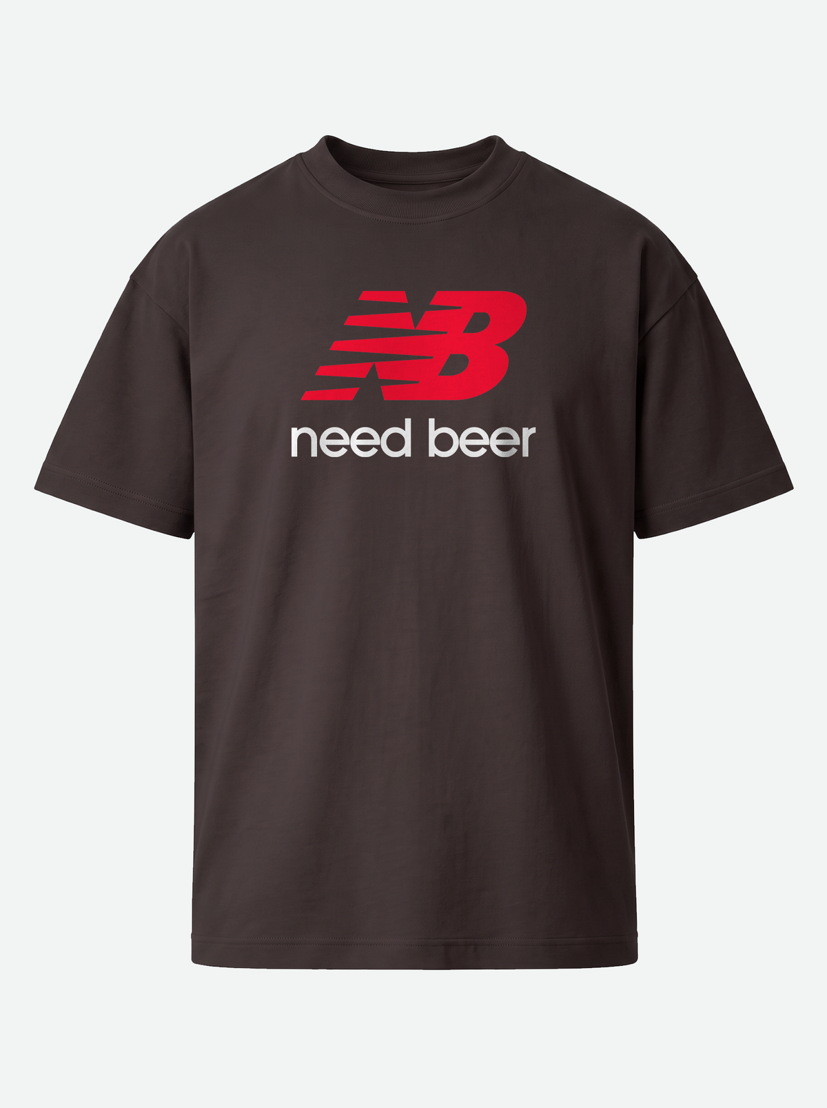 NEED BEER Premium Unisex T-Shirt - Dark Chocolate