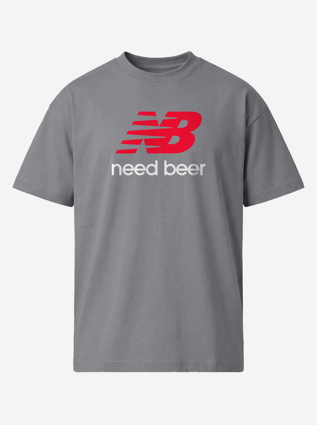 NEED BEER Premium Unisex T-Shirt - Gravel