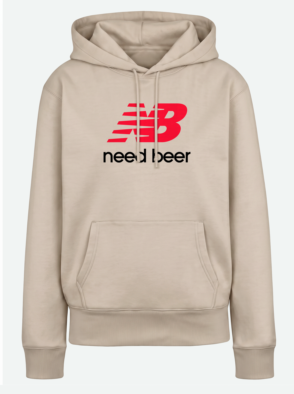 NEED BEER Premium Unisex Hoodie - Sand