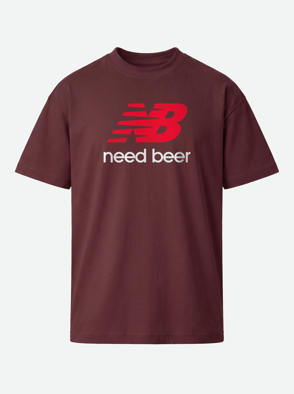 NEED BEER Premium Unisex T-Shirt - Maroon