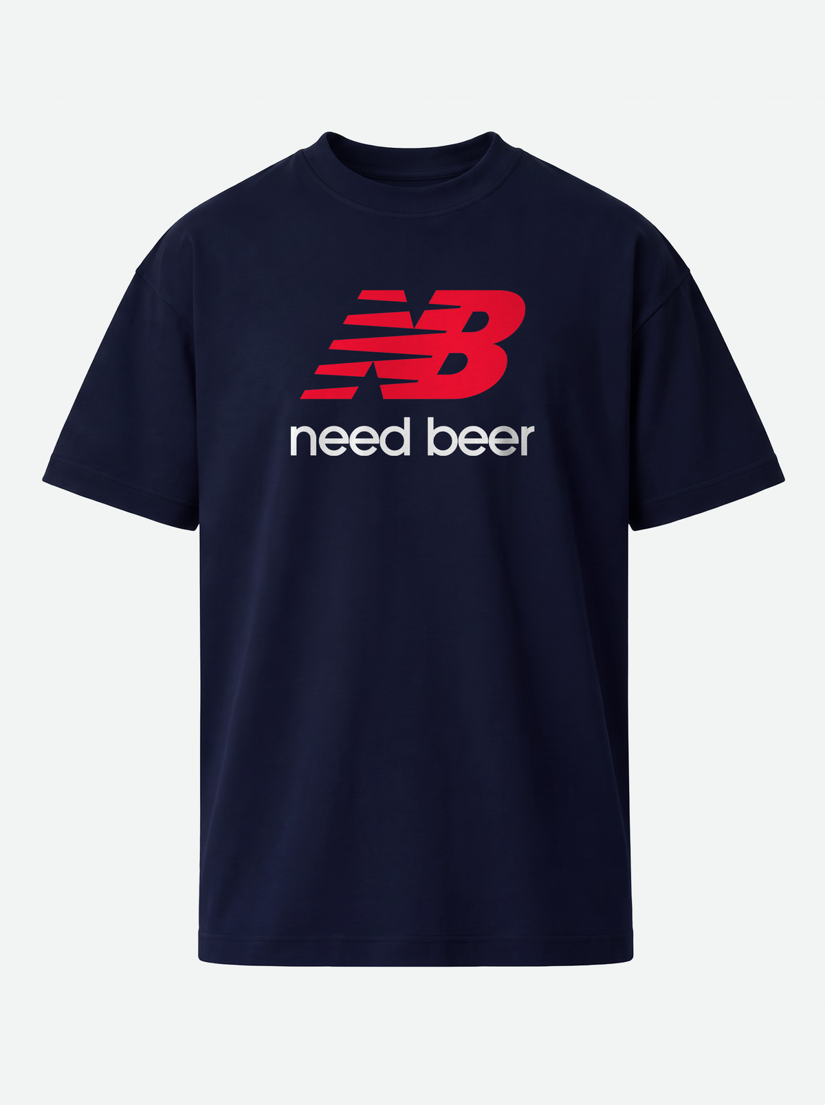 NEED BEER Premium Unisex T-Shirt - Navy