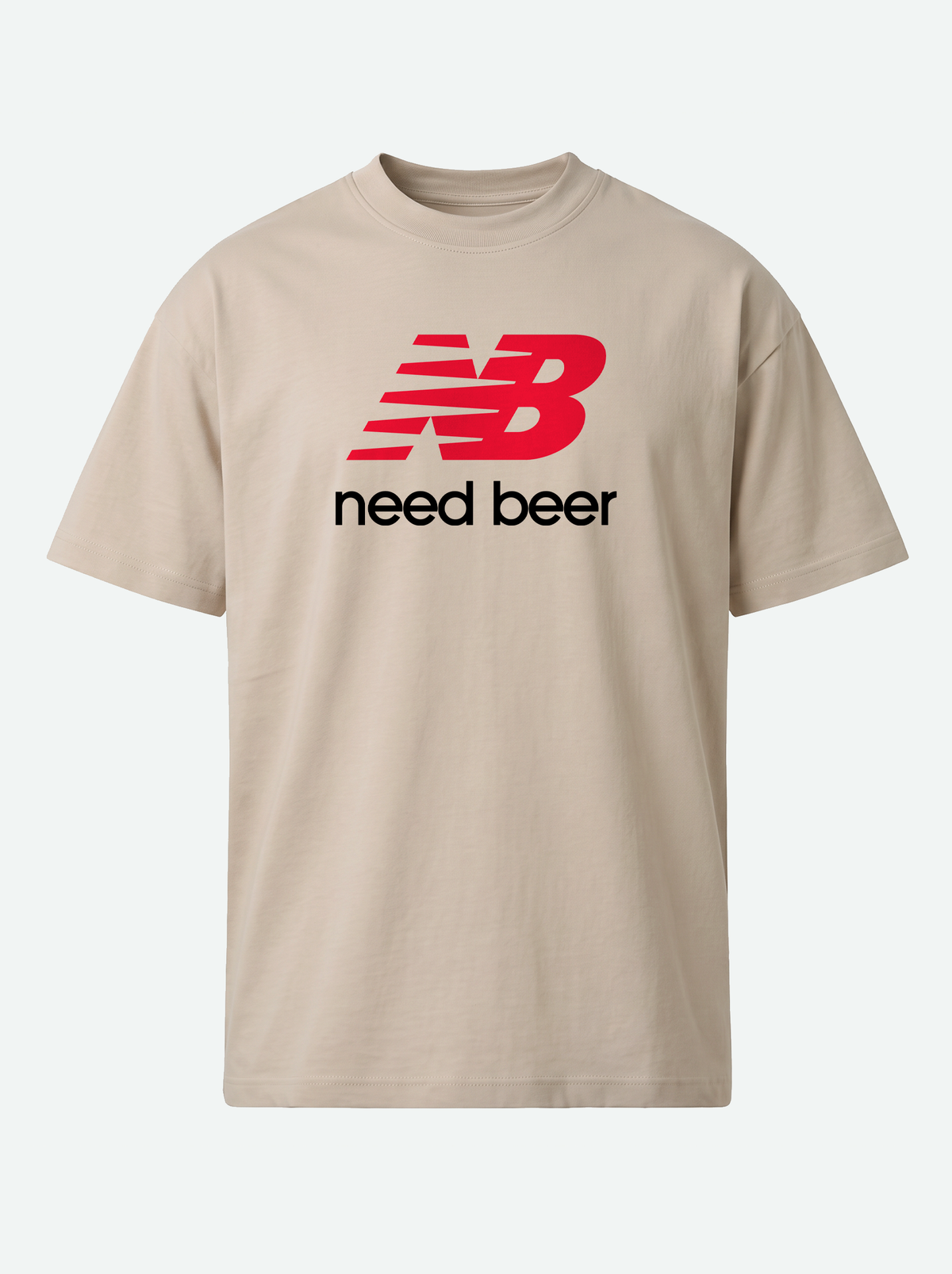 NEED BEER Premium Unisex T-Shirt - Sand