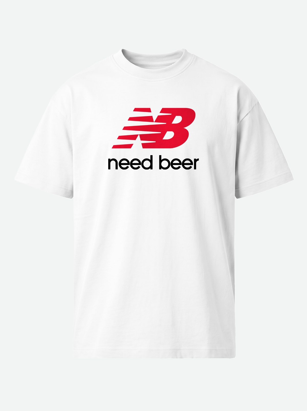 NEED BEER Premium Unisex T-Shirt - White