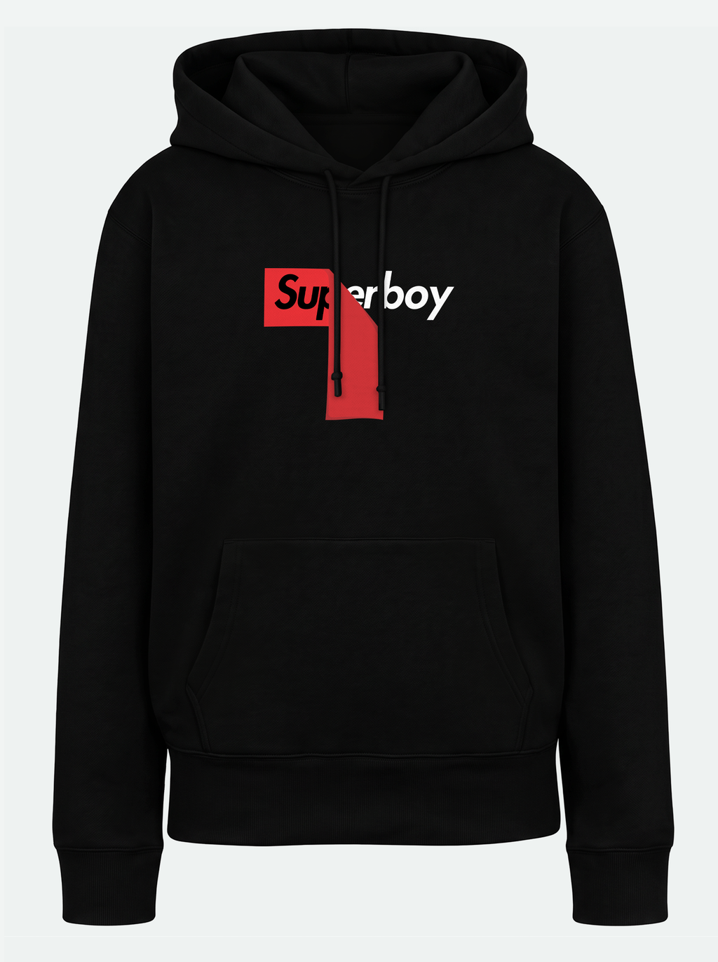 SUPERBOY Premium Unisex Hoodie - Black