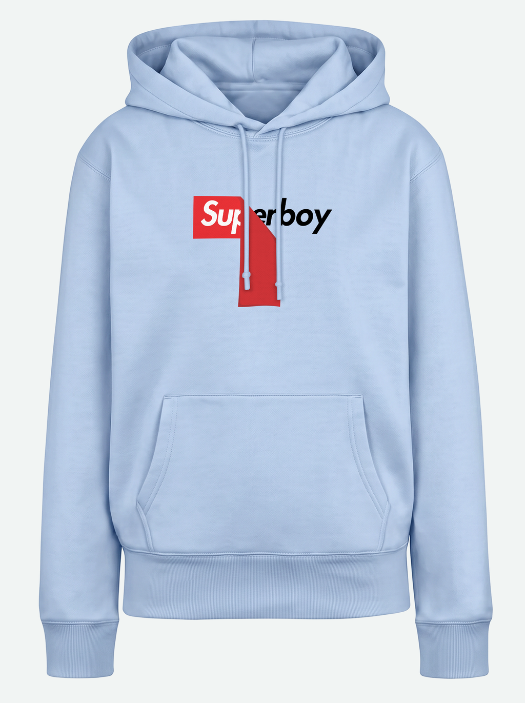 SUPERBOY Premium Unisex Hoodie - Light Blue