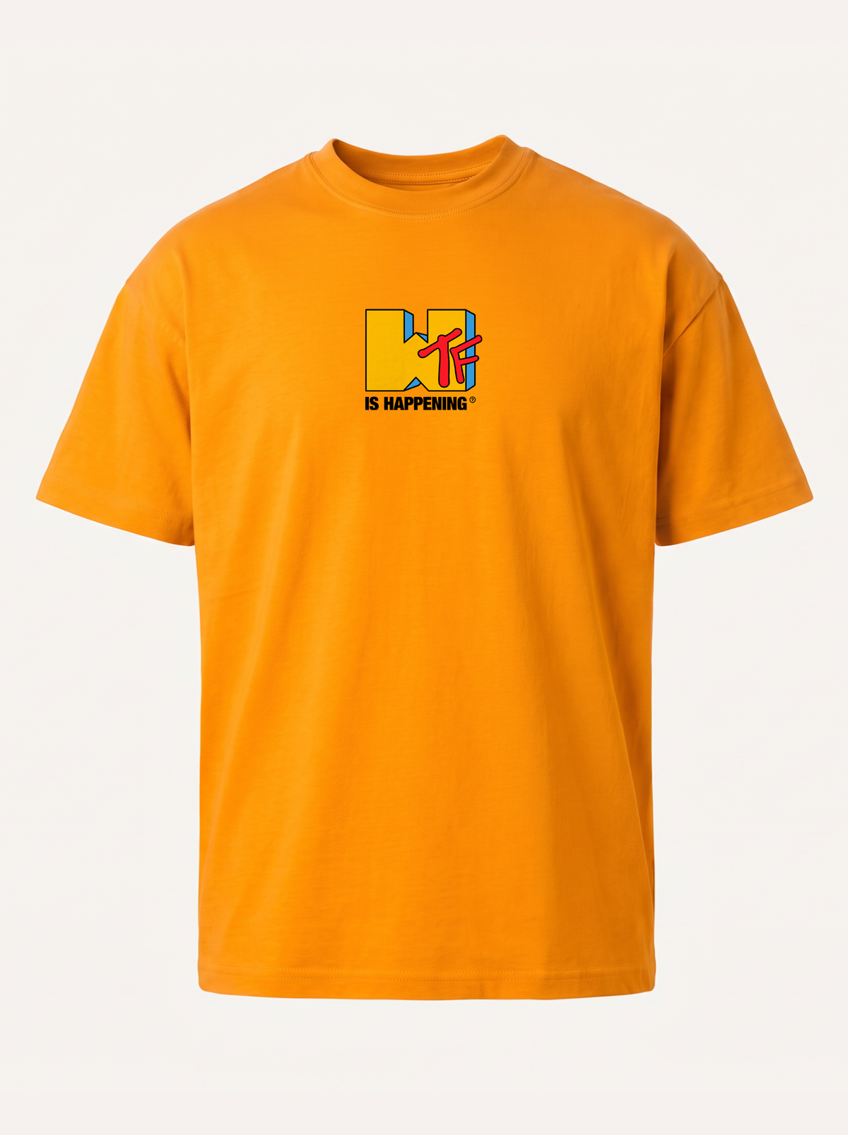 WTF IS HAPPENing? Premium Unisex T-Shirt - Tennessee Orange